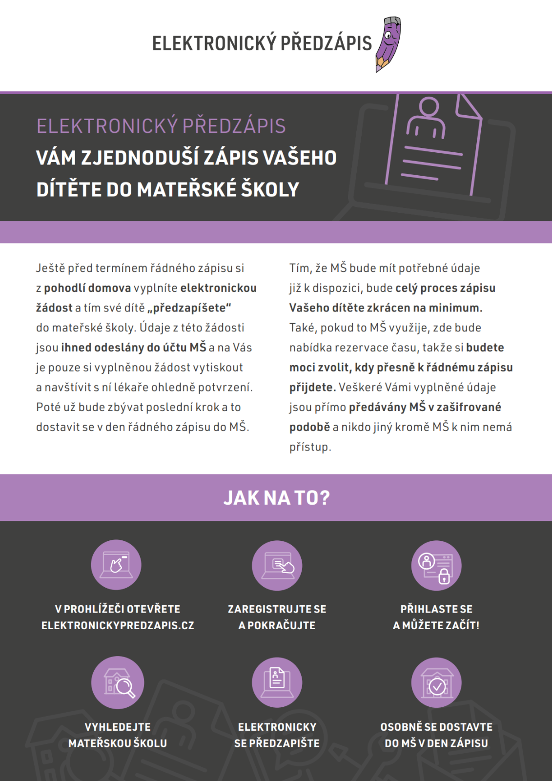 Elektronický předzápis str.1